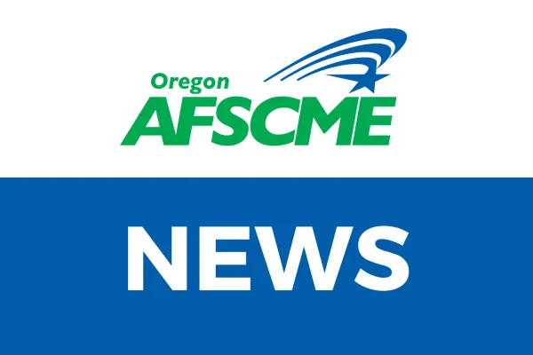 Oregon AFSCME News Header