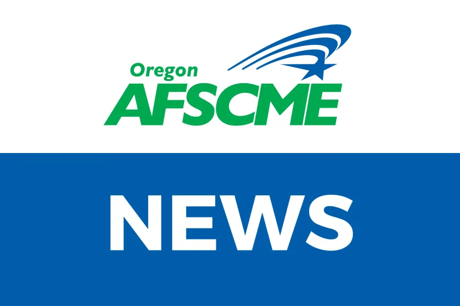 Oregon AFSCME News Header