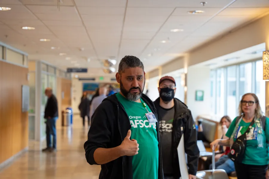Juan Chavez Oregon AFSCME Local 328 Member