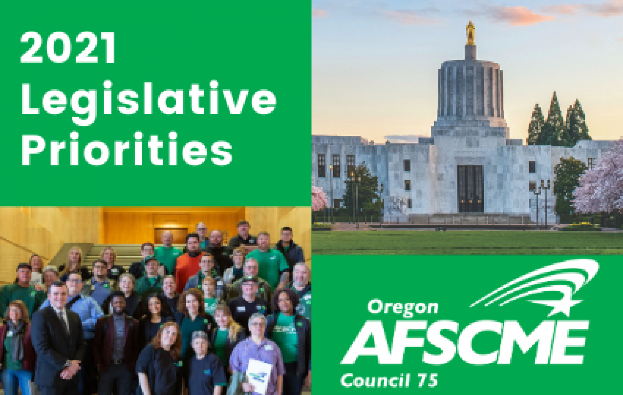 Legislative Agenda | Oregon AFSCME