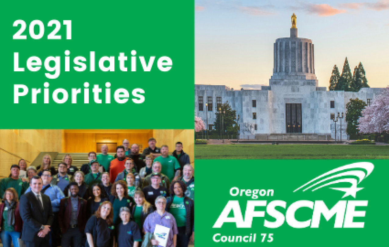 Legislative Agenda Oregon AFSCME