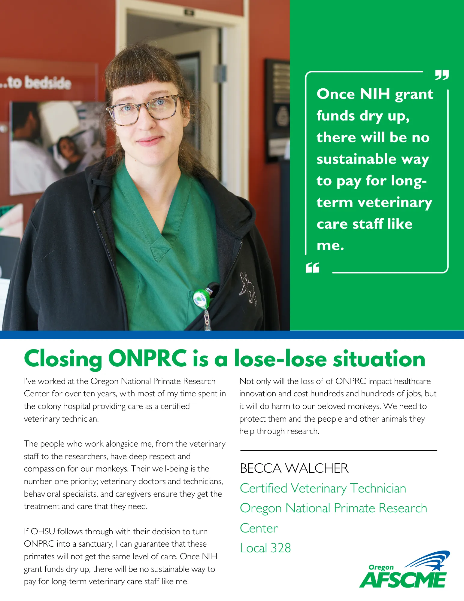 Becca Walcher ONPRC