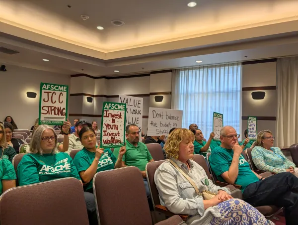 WashCo Juvenile Dept Members Pack County Commission Meeting