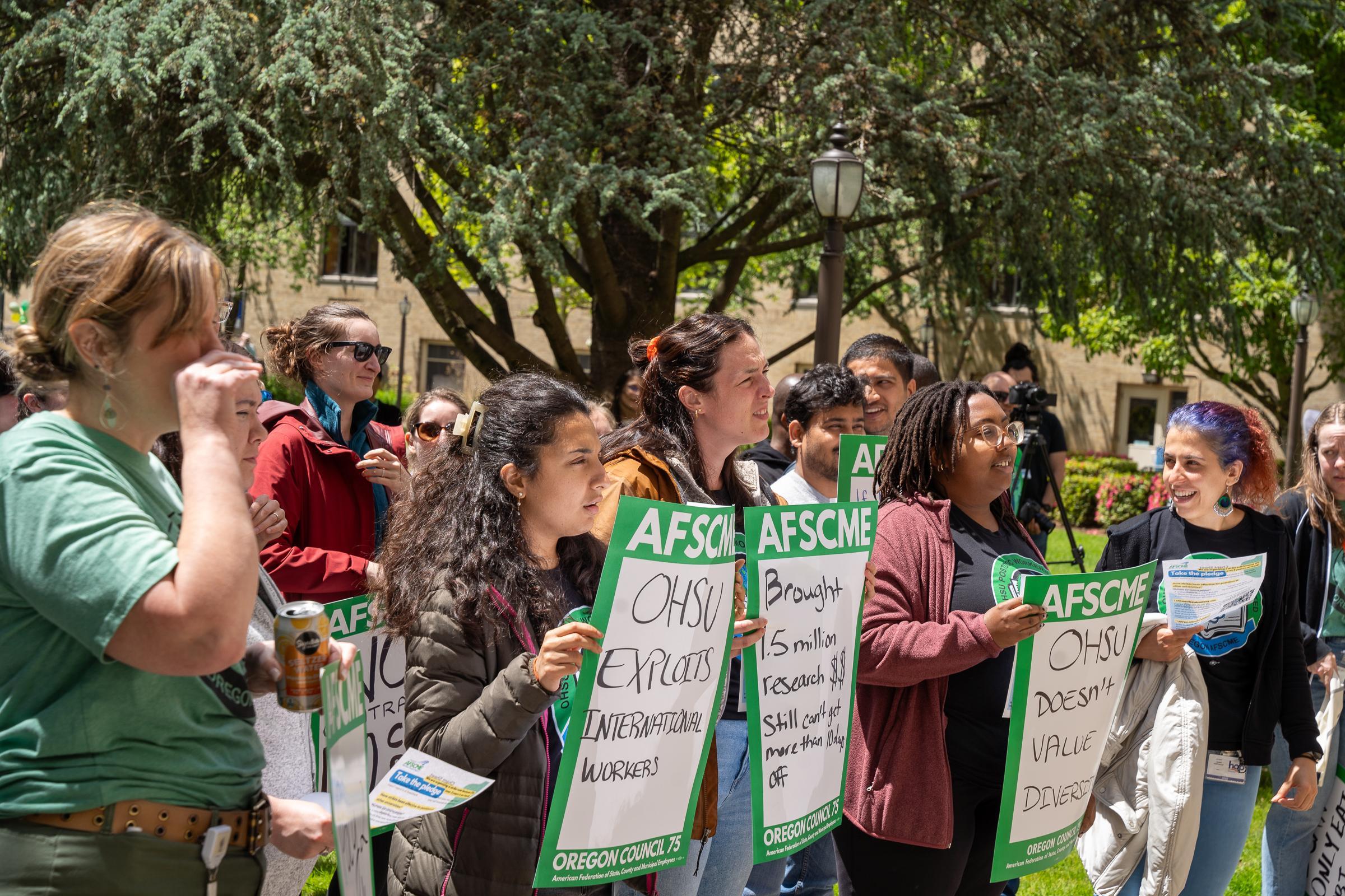 OHSU Postdocs Win Contract! | Oregon AFSCME